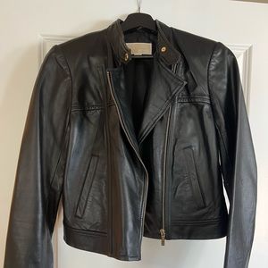 Michael Kors 💯 leather jacket. Brand new